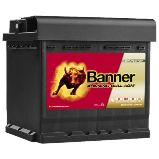 Banner Running Bull 12V 50Ah / AGM 550 01