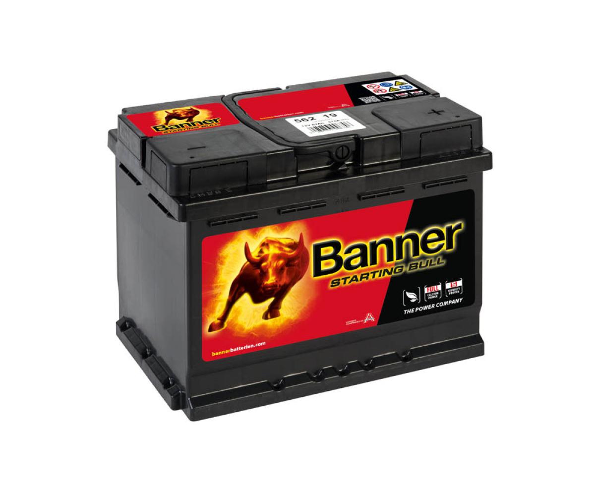 Banner Starting Bull 12V 62Ah / 562 19