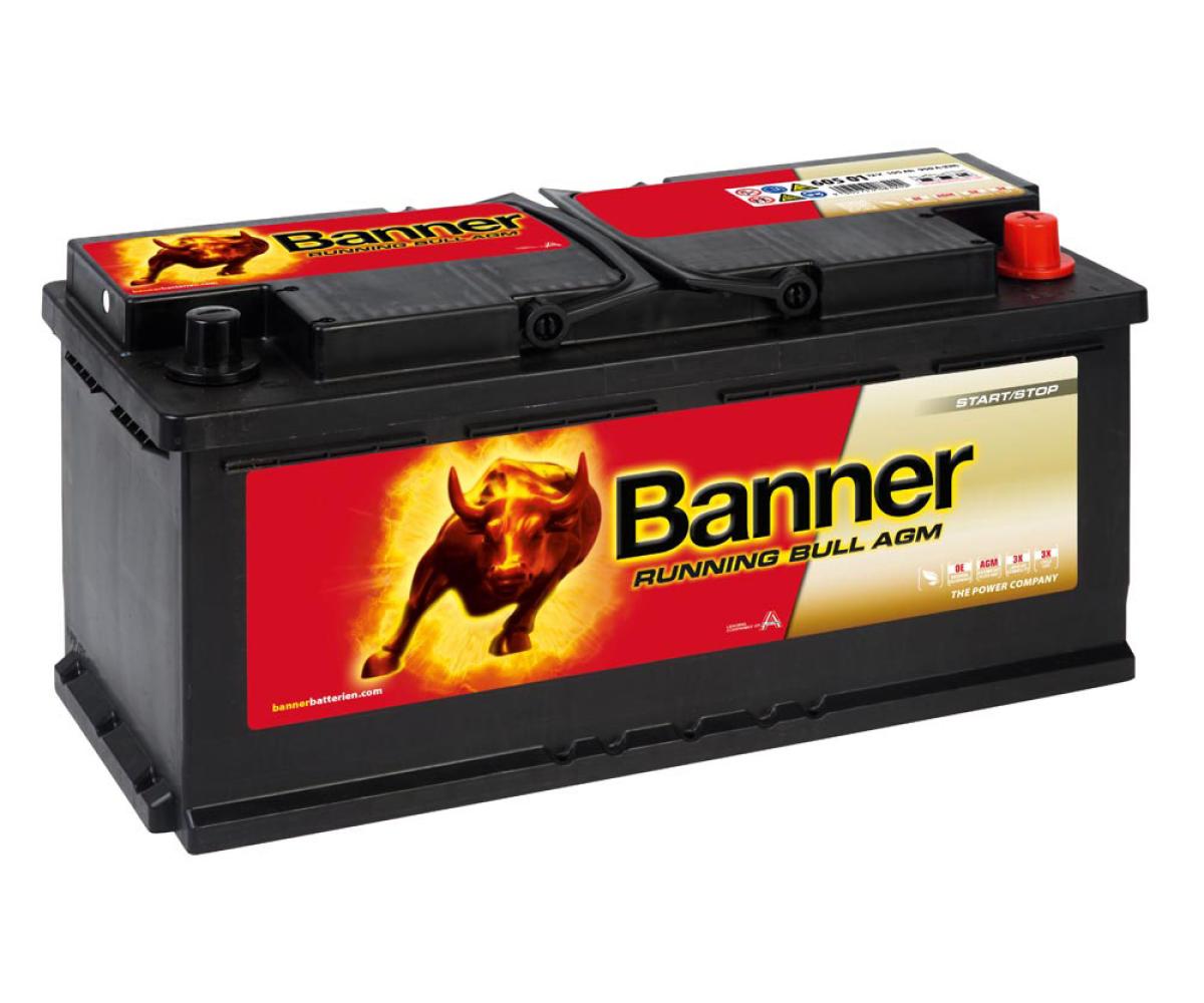 Banner Running Bull 12V 105Ah / AGM 605 01